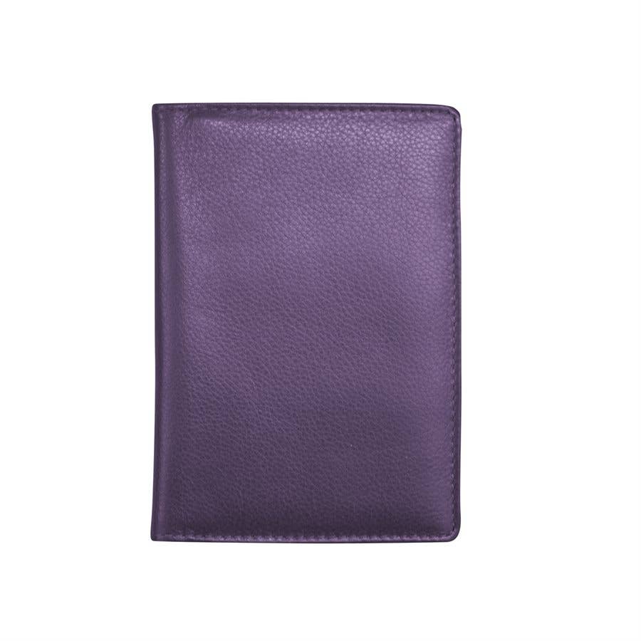 Leather Passport Case with CC Holder