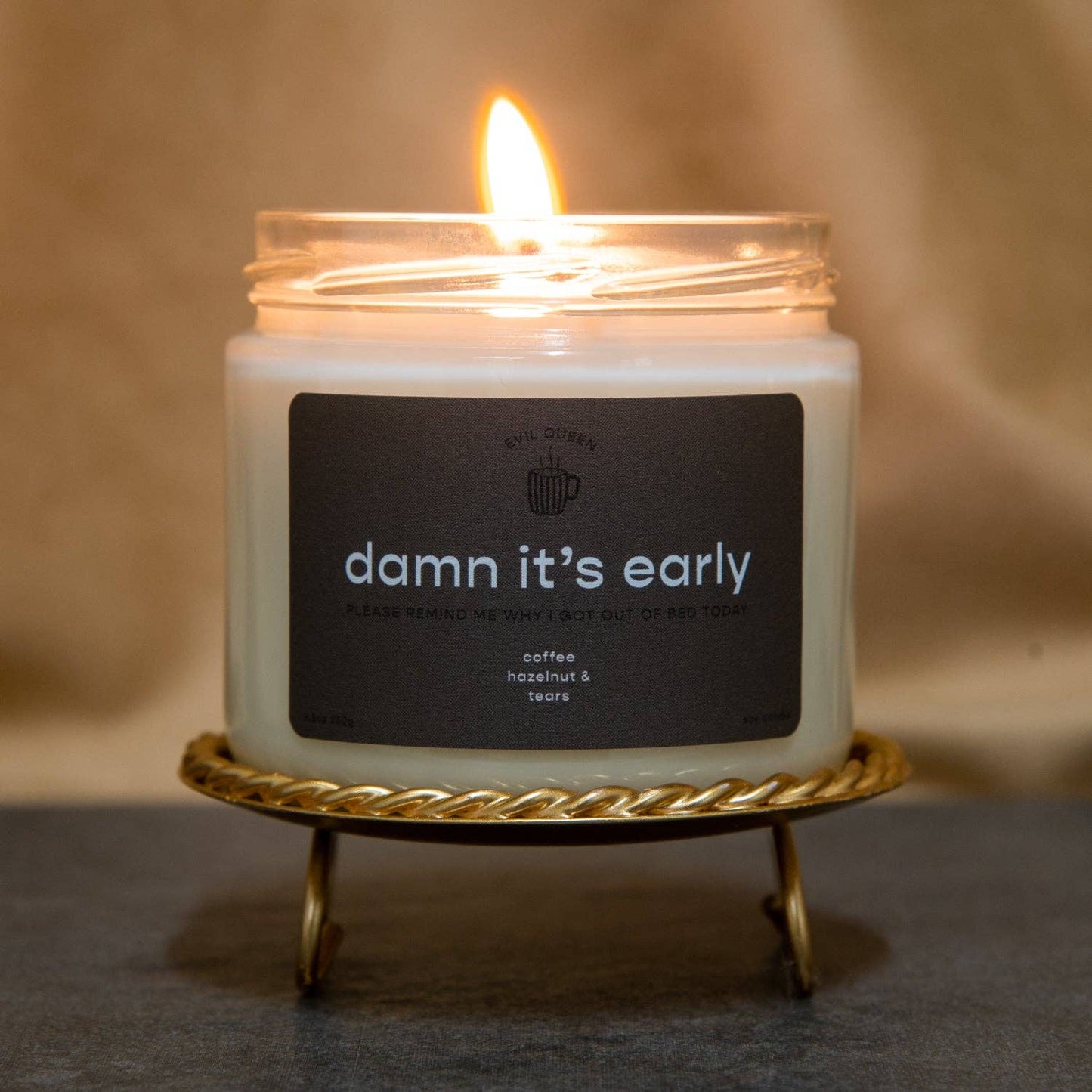 Damn It's Early - 100% Soy Candle