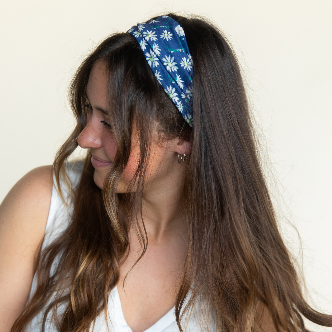 Tube Turban - Anna's Daisy