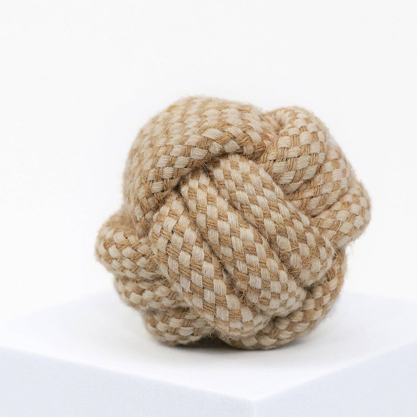 Hemp Rope Dog Ball, Set of 3