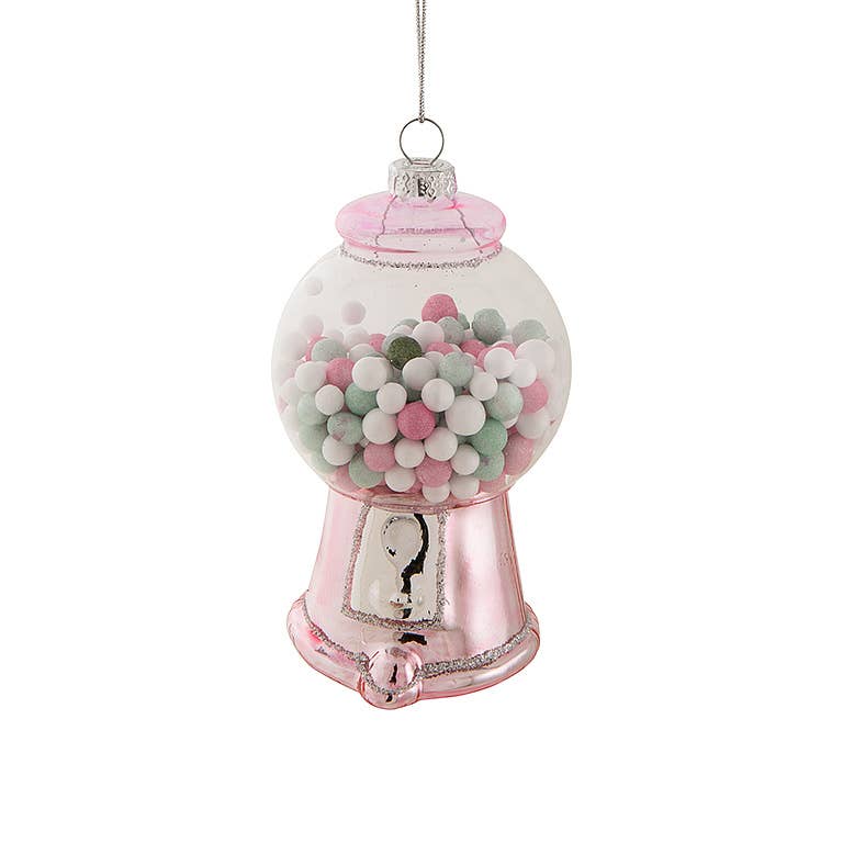 Gumball Machine Ornament-4"H-108