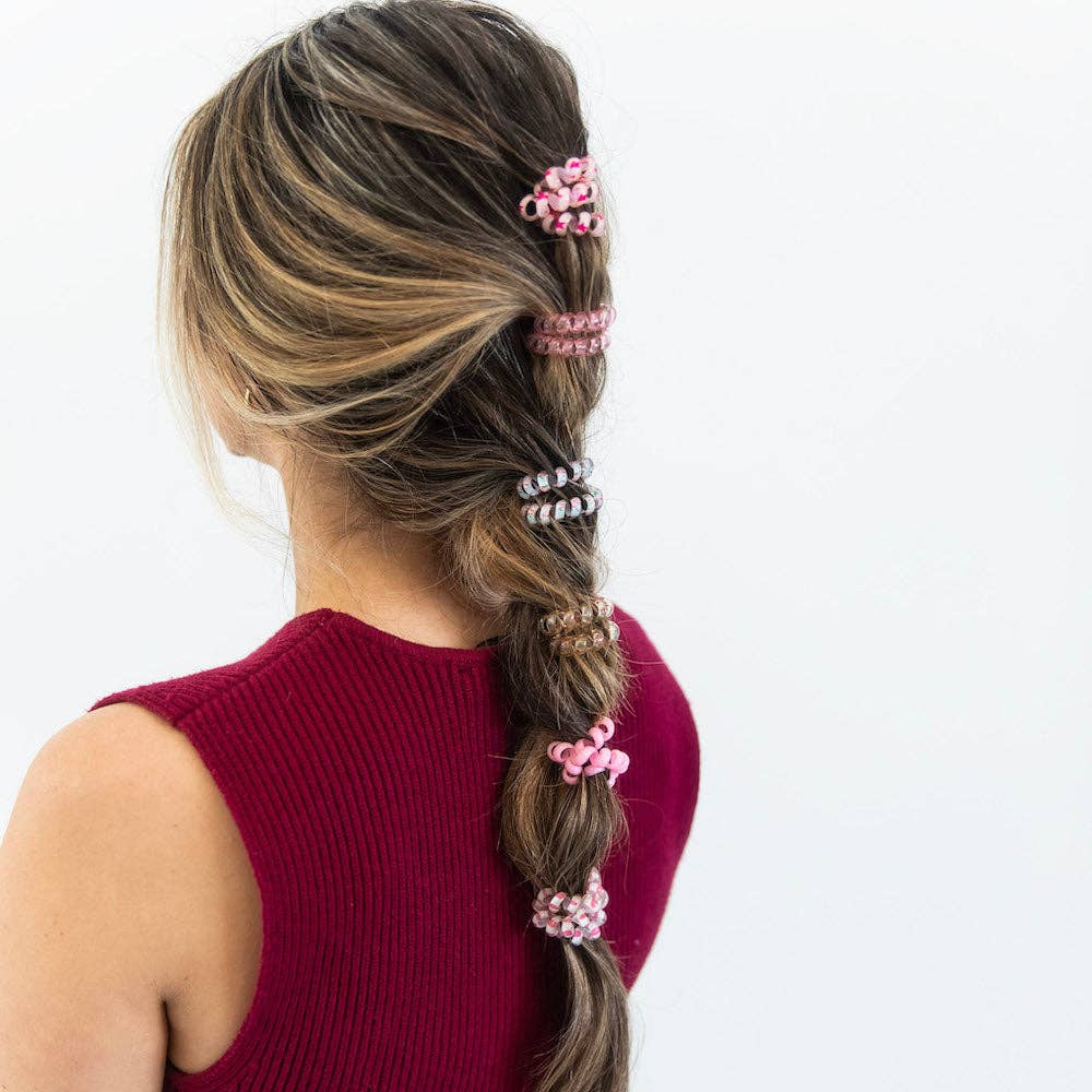 Hair Tie Set - Pink Party