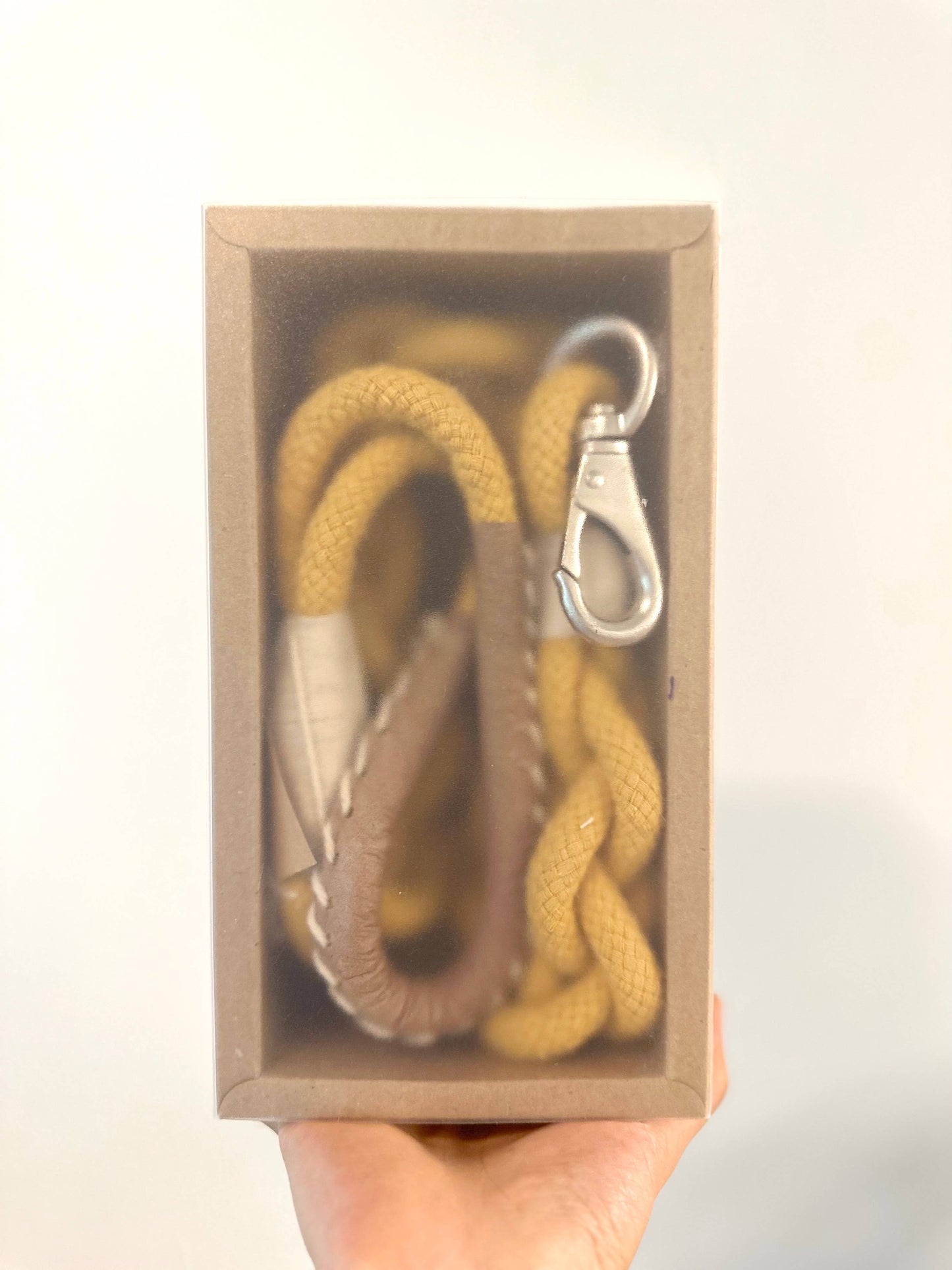 Handmade Sustainable Cotton Rope Dog Leash, Eco-friendly