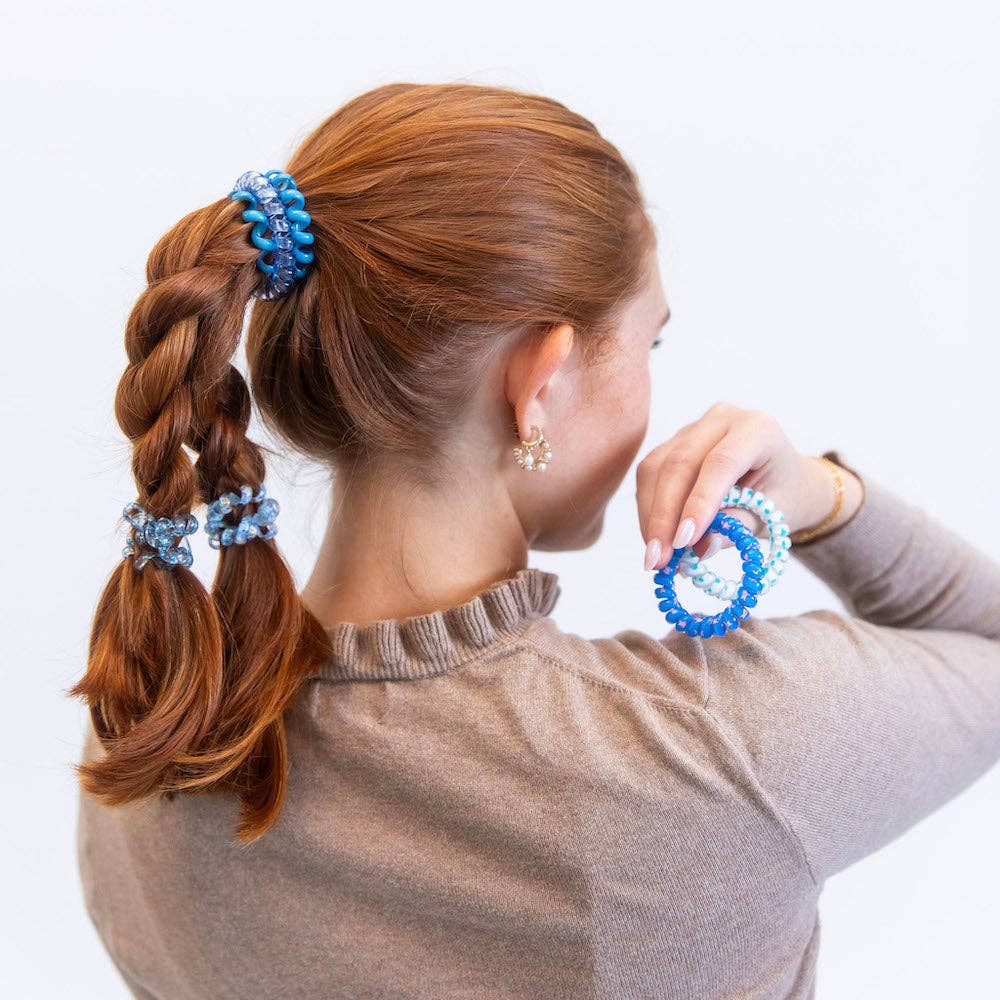 Hair Tie Set - Blue Bliss