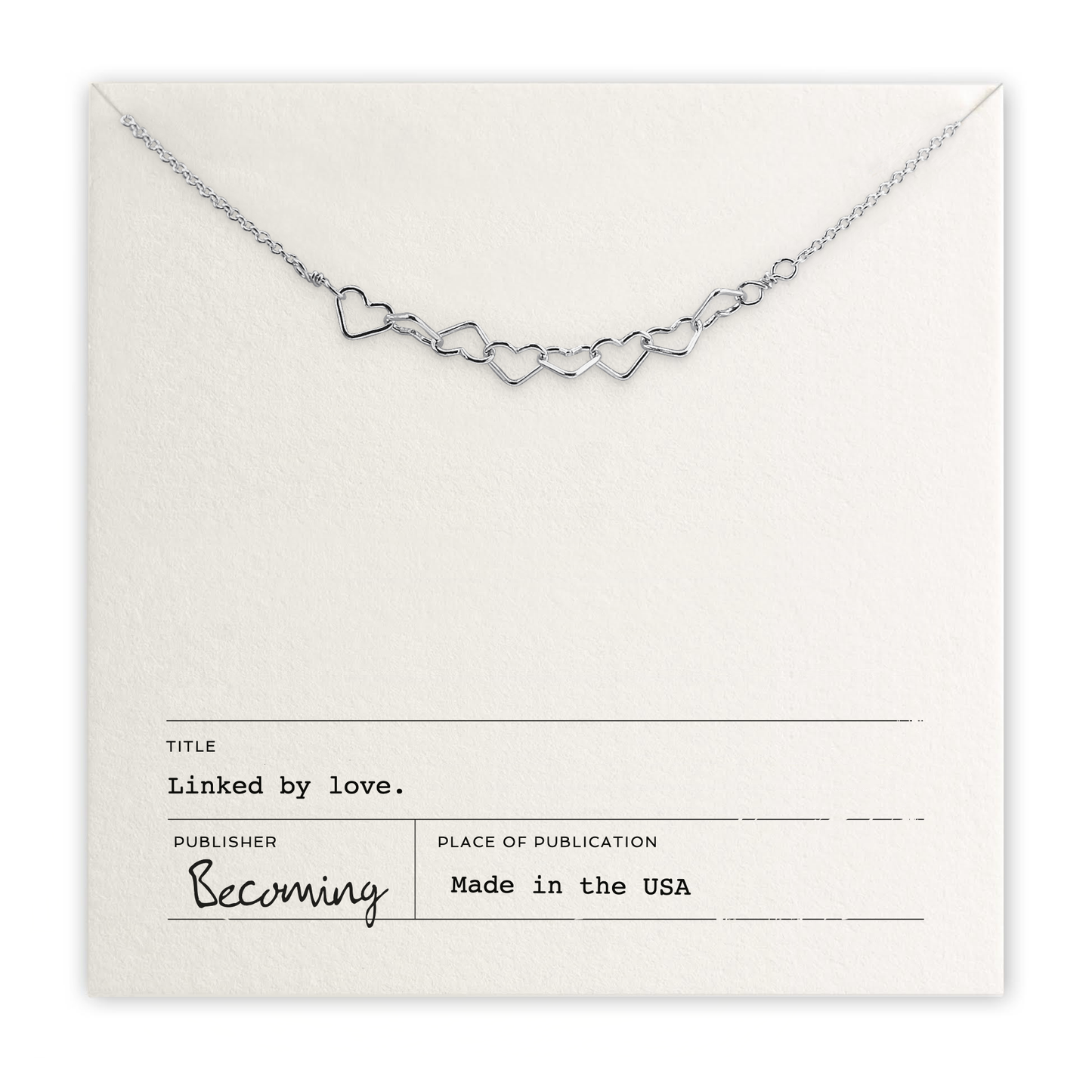 Heart Links Necklace