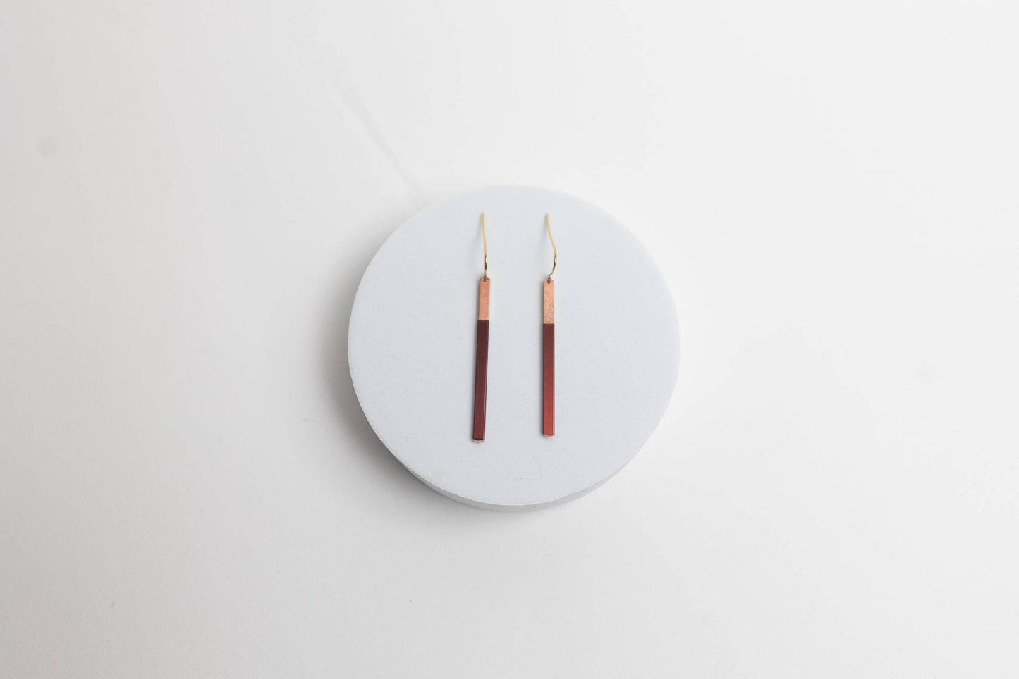 EmPower Copper & Enamel Earrings