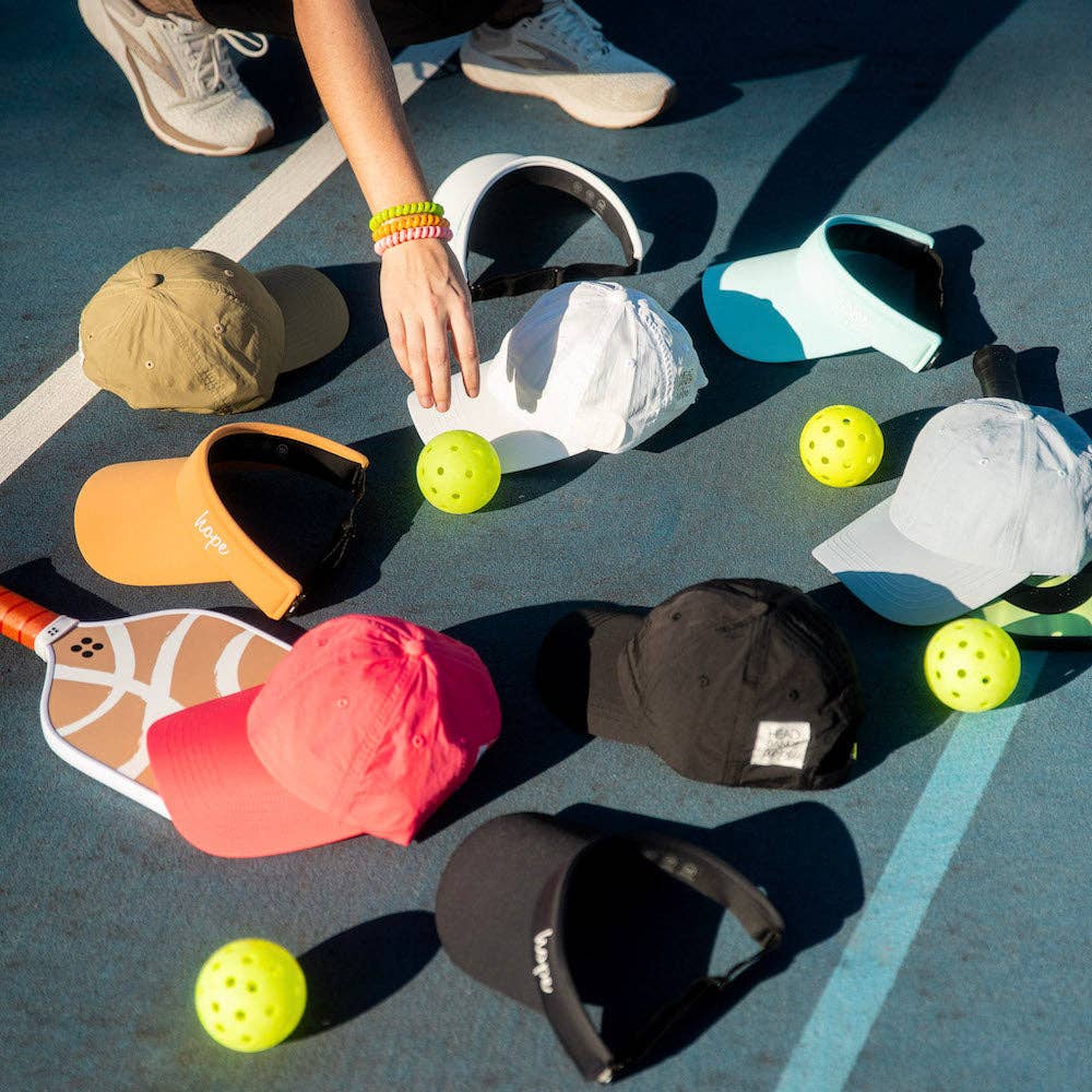 Adjustable Running Hat - Black