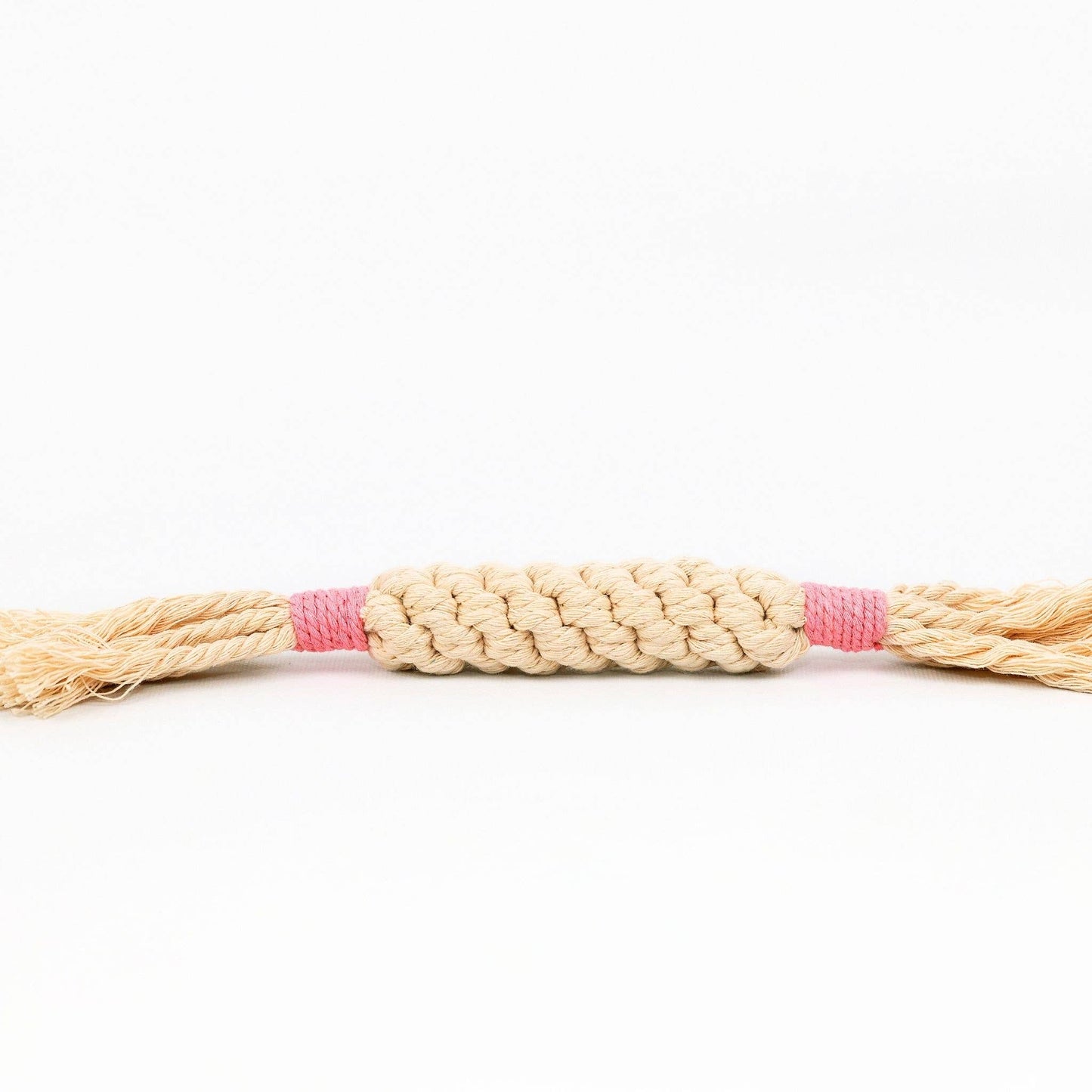 Macrame Candy Dog Rope Toy