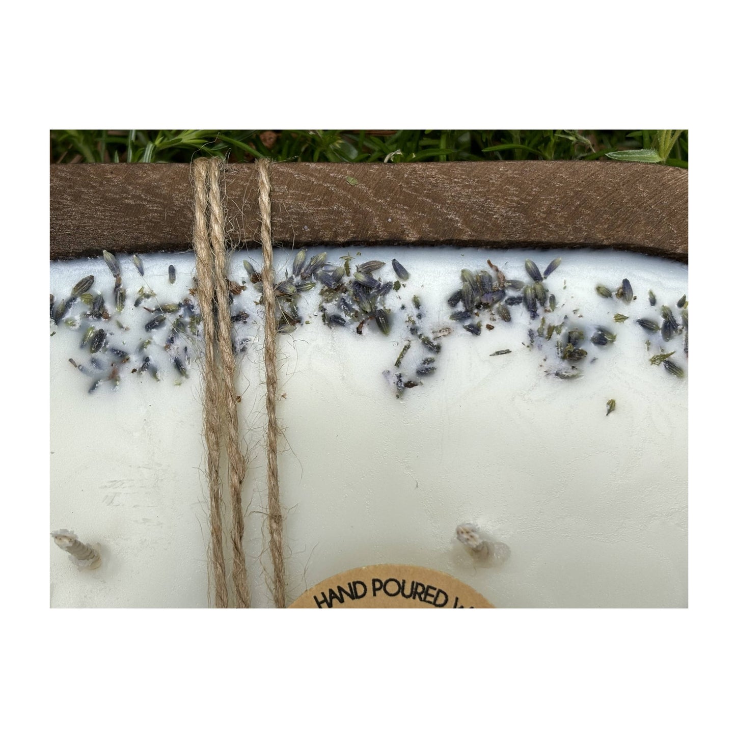 Lavender Scented Soy Dough Bowl - Lavender Scented Candle