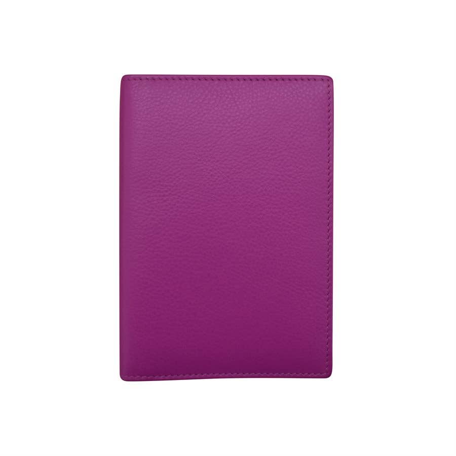 Leather Passport Case with CC Holder