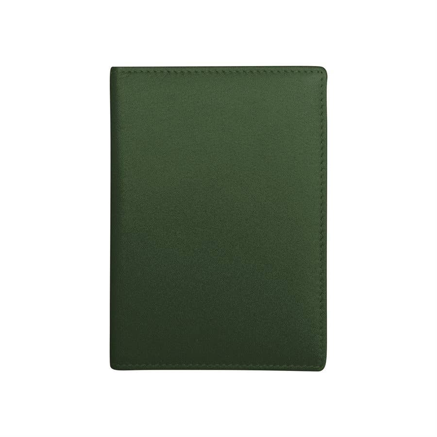 Leather Passport Case with CC Holder