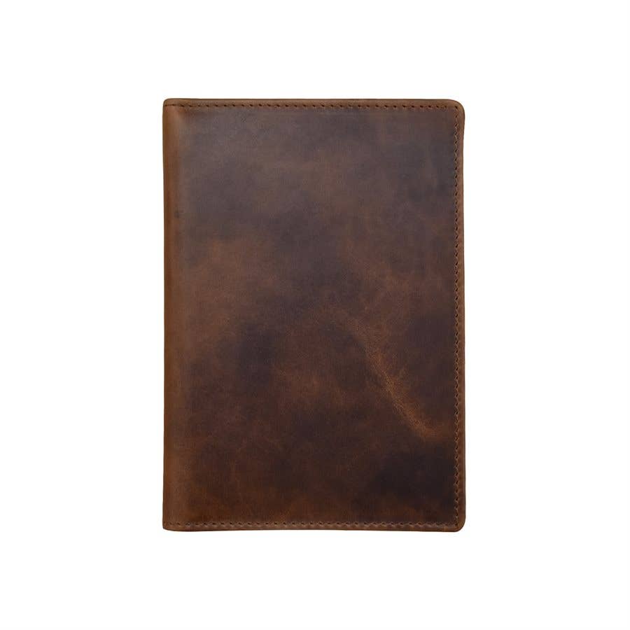 Leather Passport Case with CC Holder