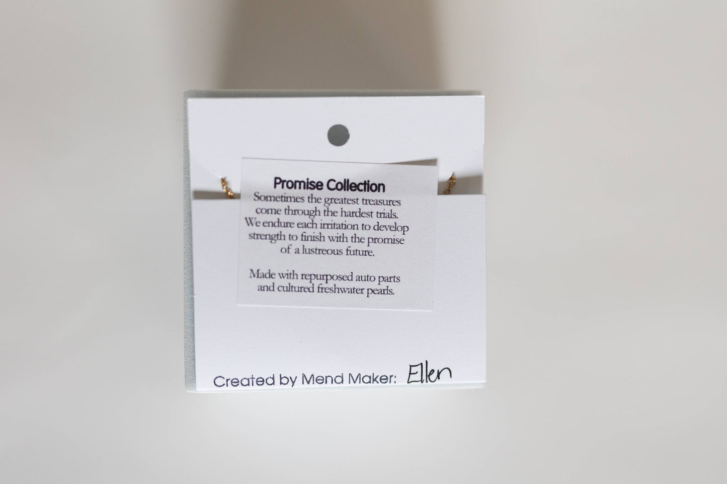 Promise Gold Plated Pearl Bracelet