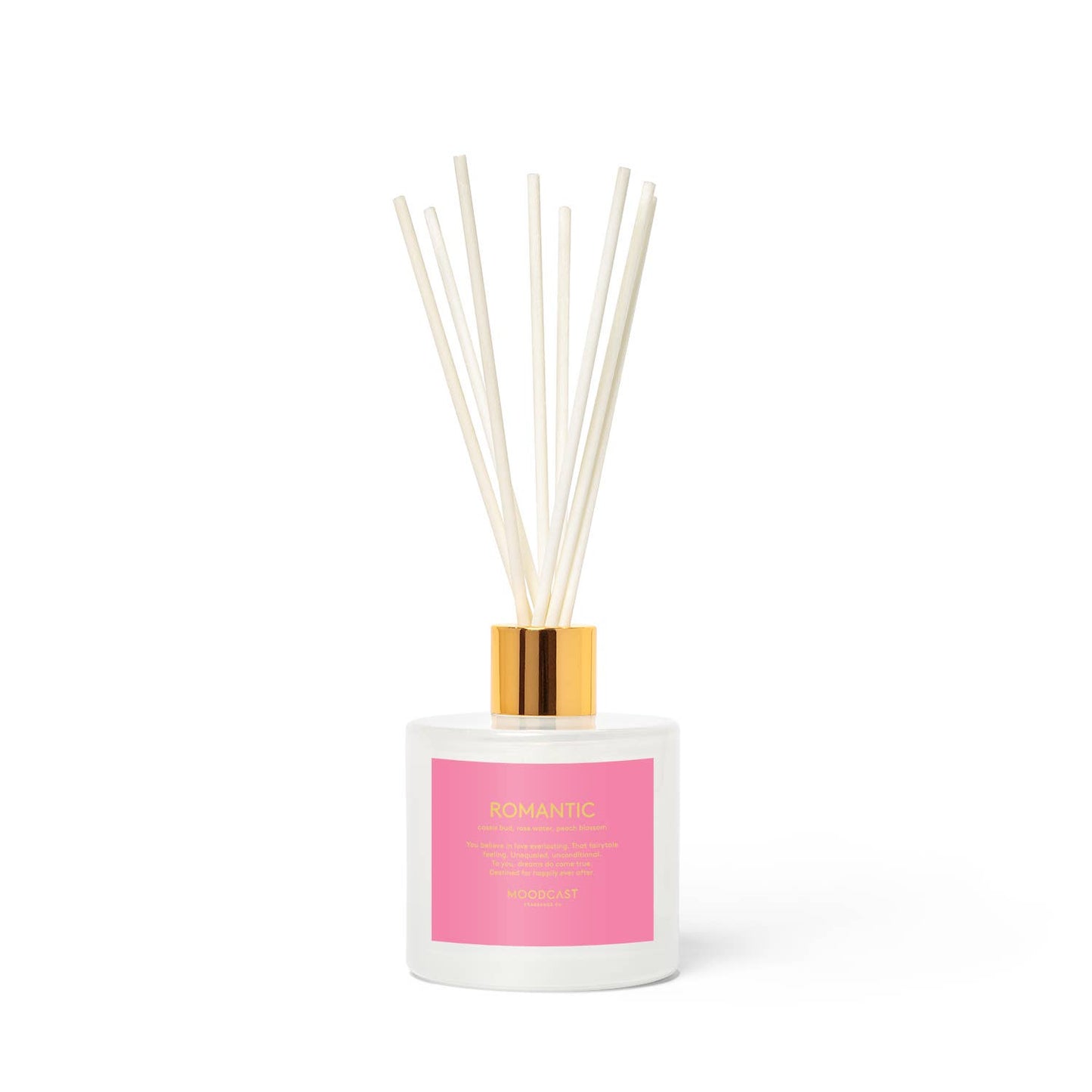 Romantic - White/Gold 100ml Reed Diffuser
