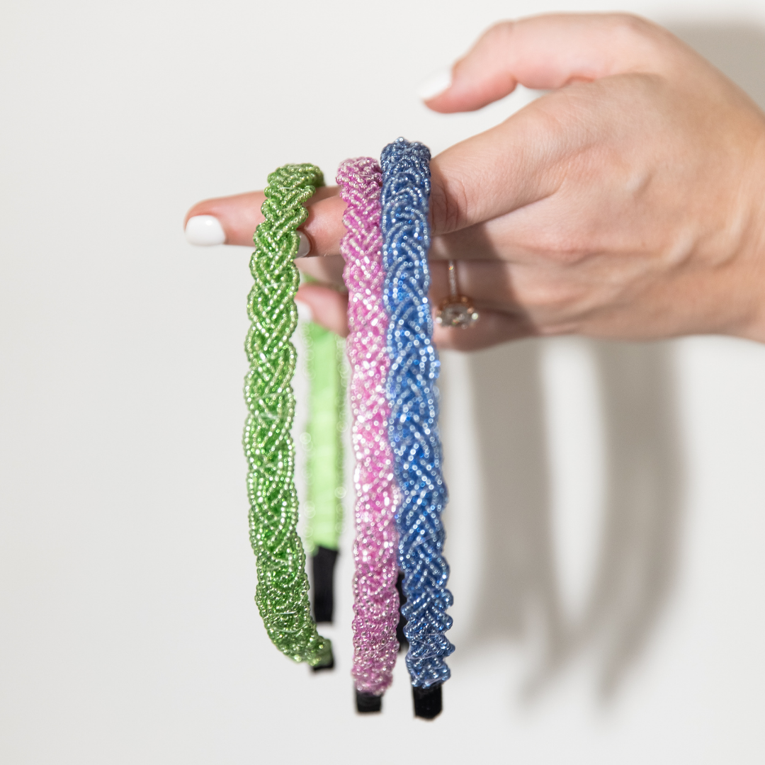 Headband - Green Rush | Thin Headband | Gift for her
