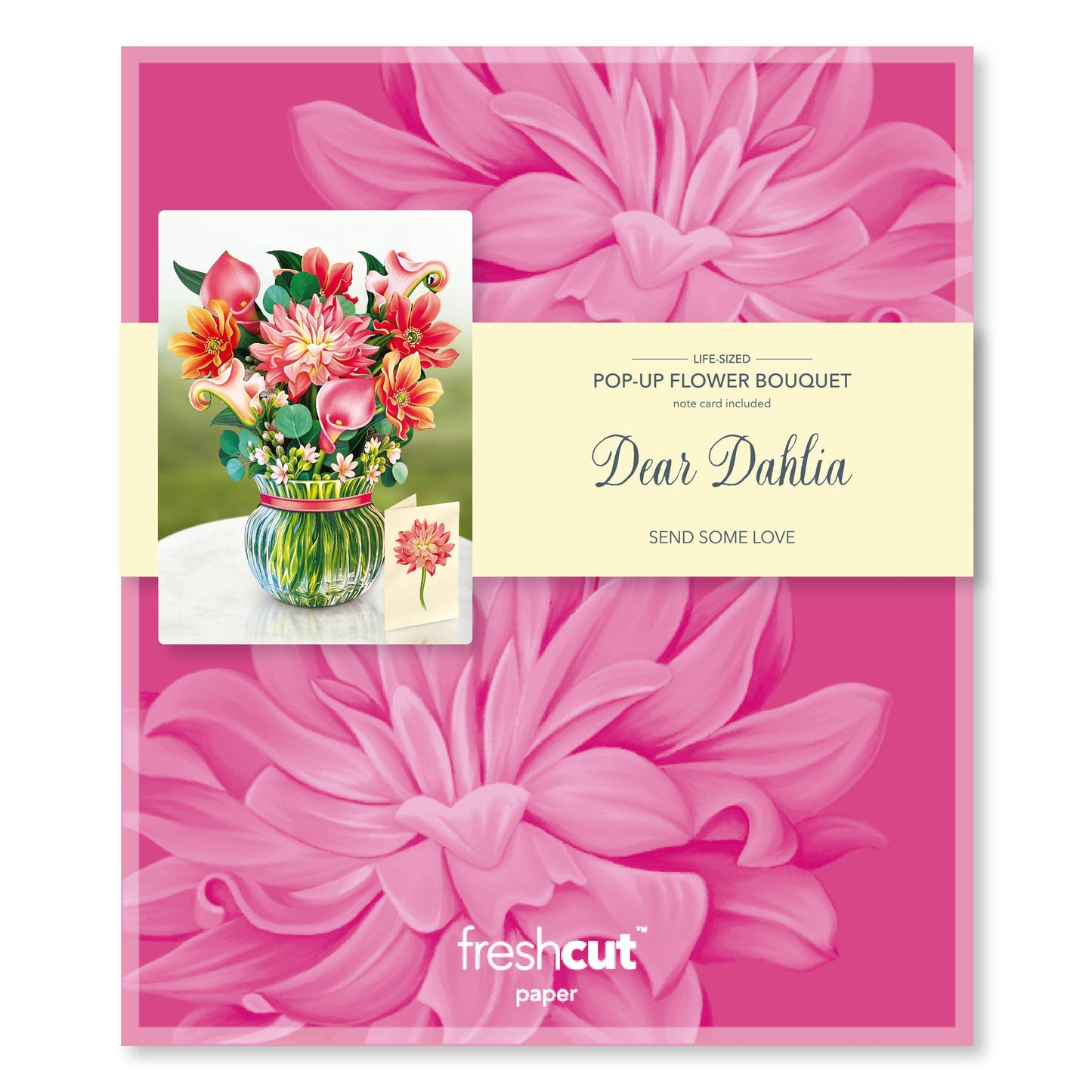 Dear Dahlia Pop-up Greeting Cards