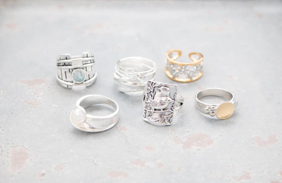 Silver Ring Collection