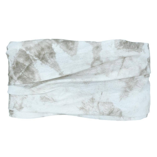 Tube Turban - Taupe Tie Dye