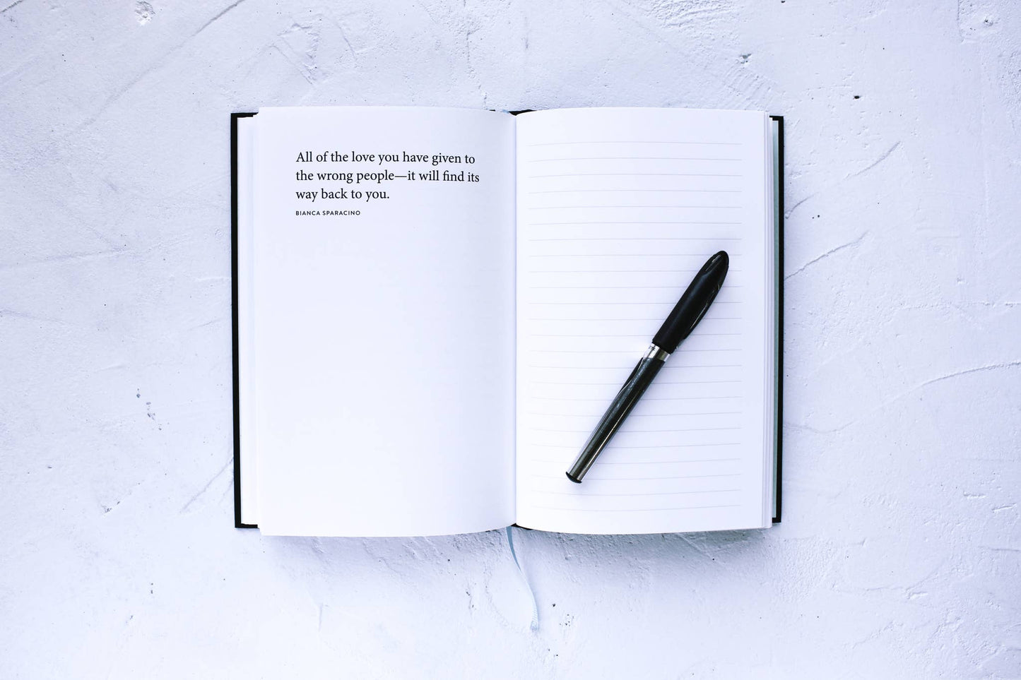 A Catalog Of Thoughts - notebook