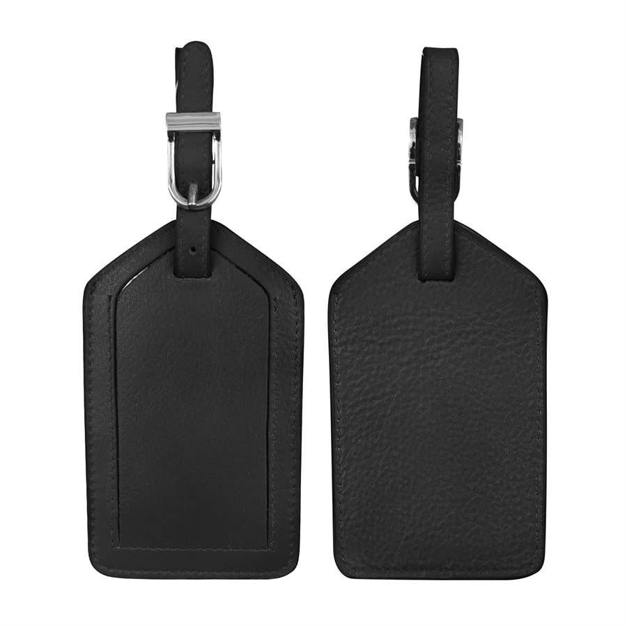 6422 Leather Luggage Tag