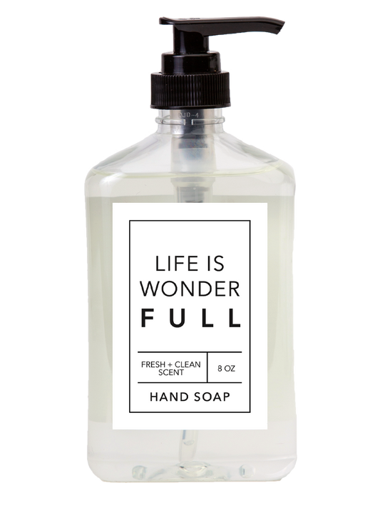 8 oz Wonderfull Hand Soap
