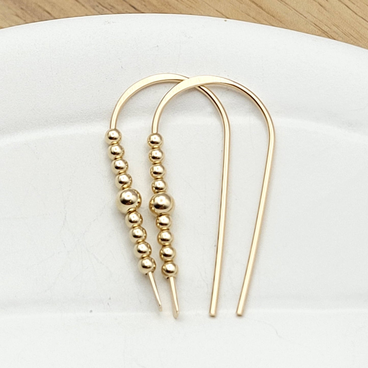 Threader Earrings in 14k Gold Filled