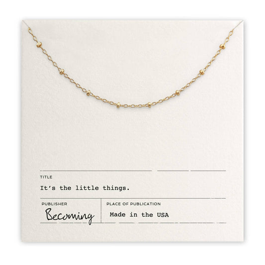 Little Things Necklace