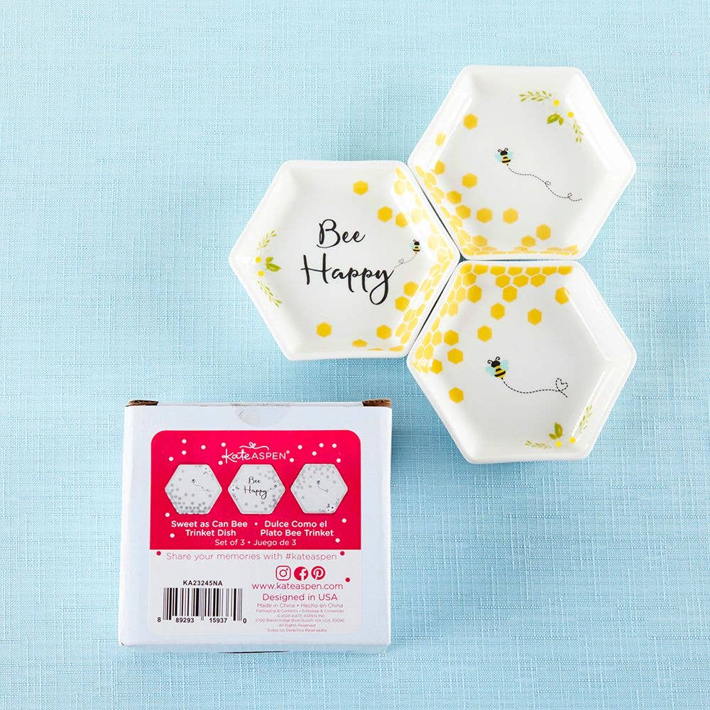 Bee Happy Trinket Dish