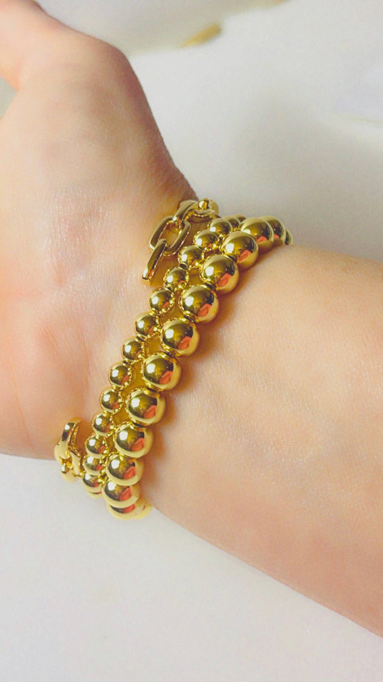 The Best Gold & Pave Bracelet Stack