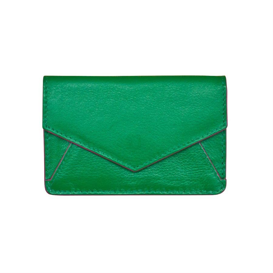 Leather Envelope Wallet / Business Card Holder