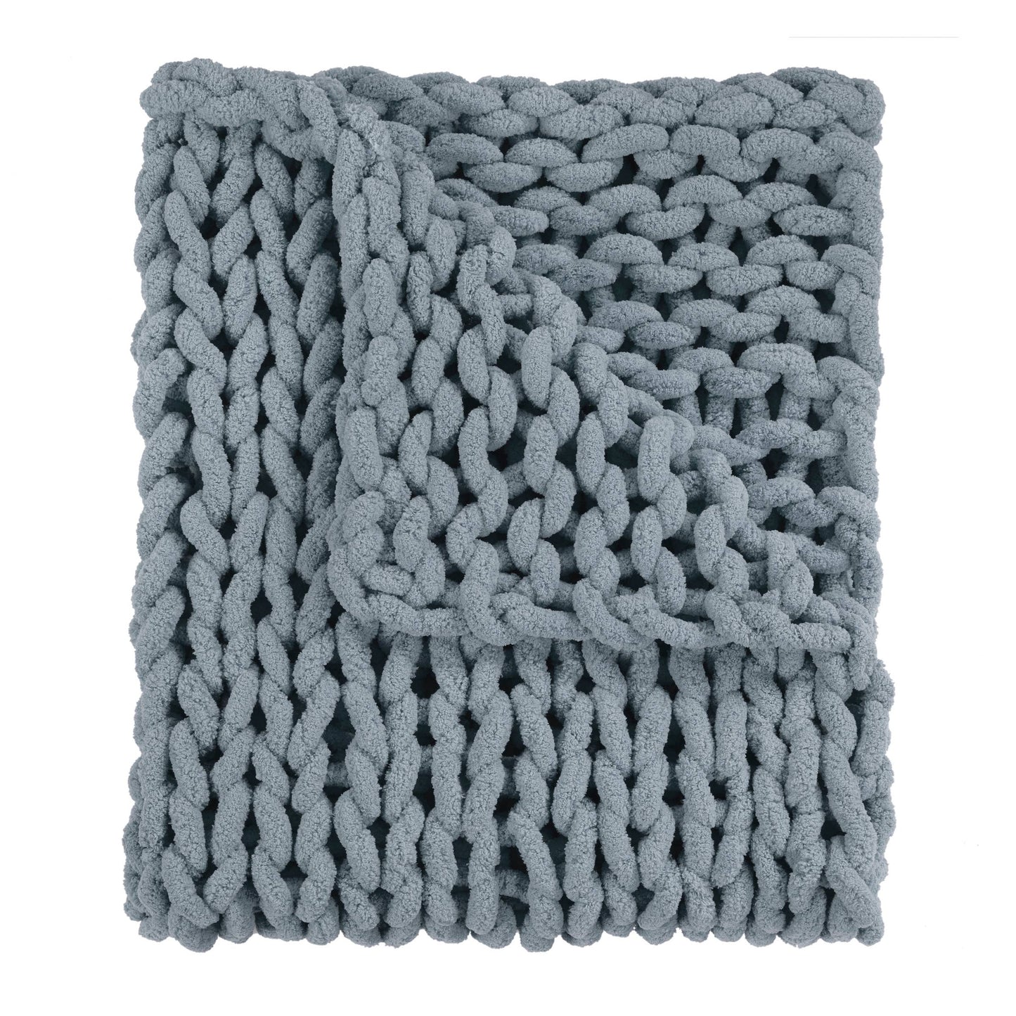 Chenille Chunky Knit Throws