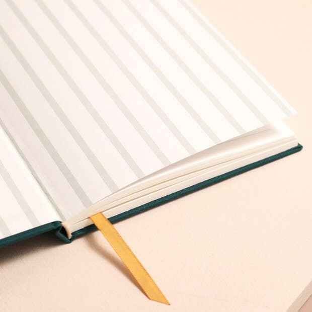 Teal Bee Notebook