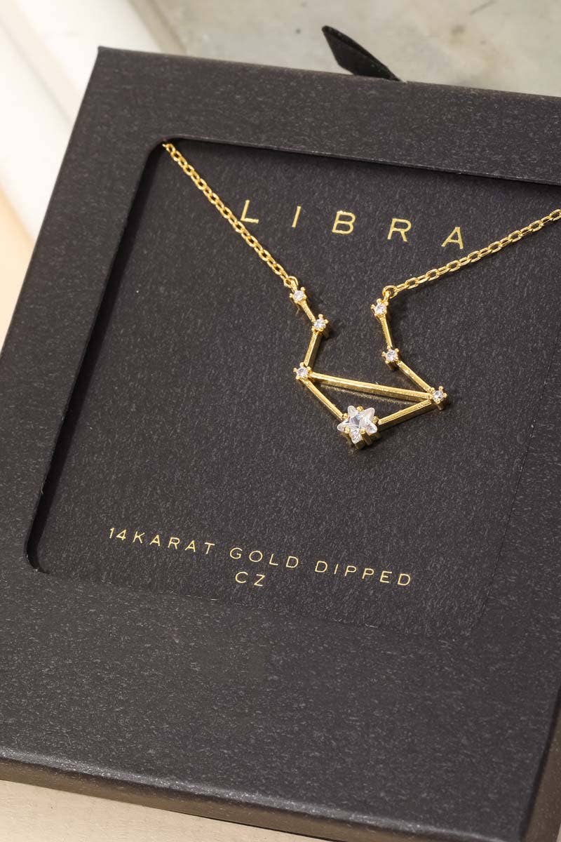 Secret Box Libra Constellation Necklace