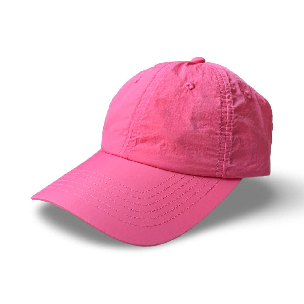 Adjustable Running Hat - Pink