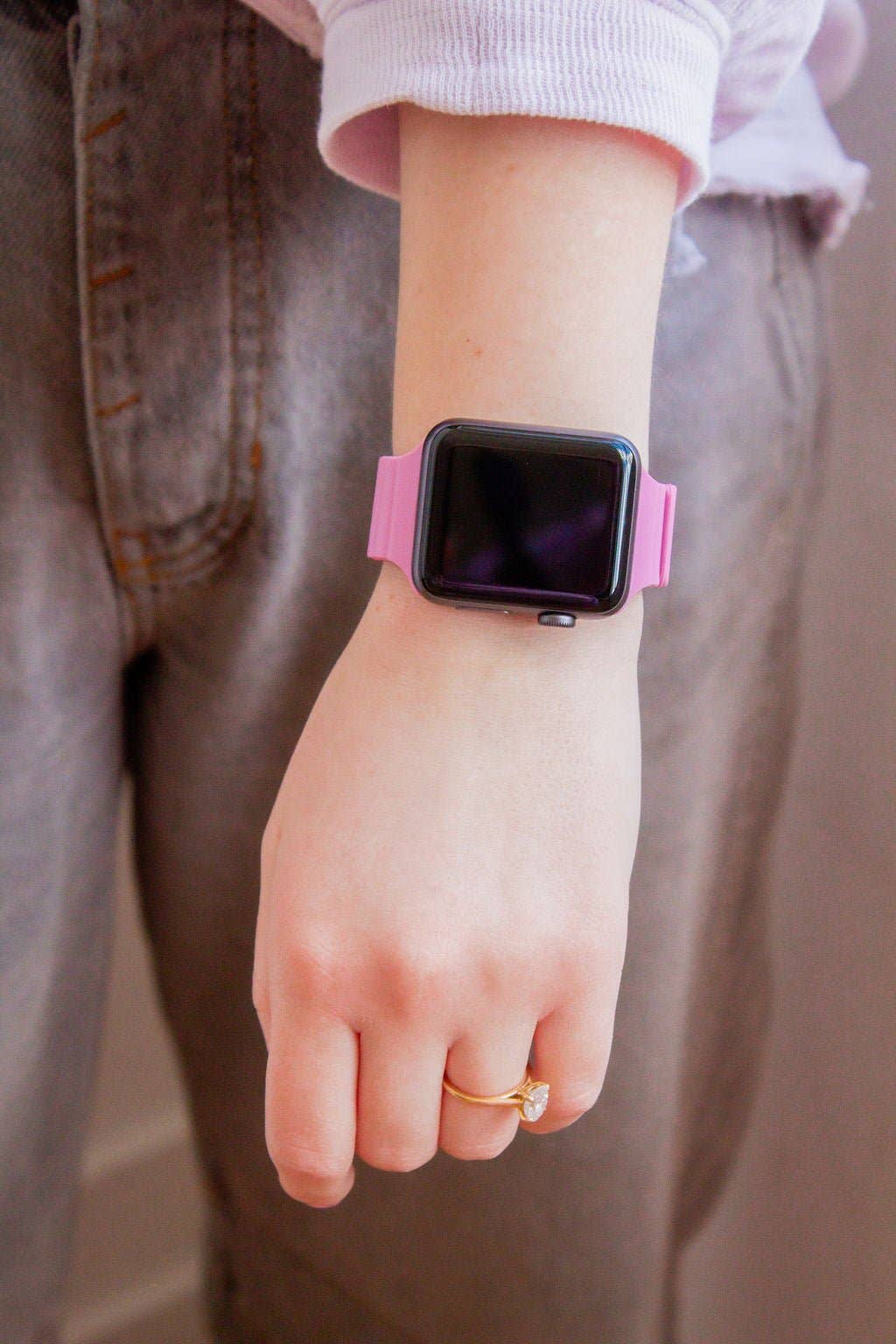 Rosy Magnetic Loop Watch Band