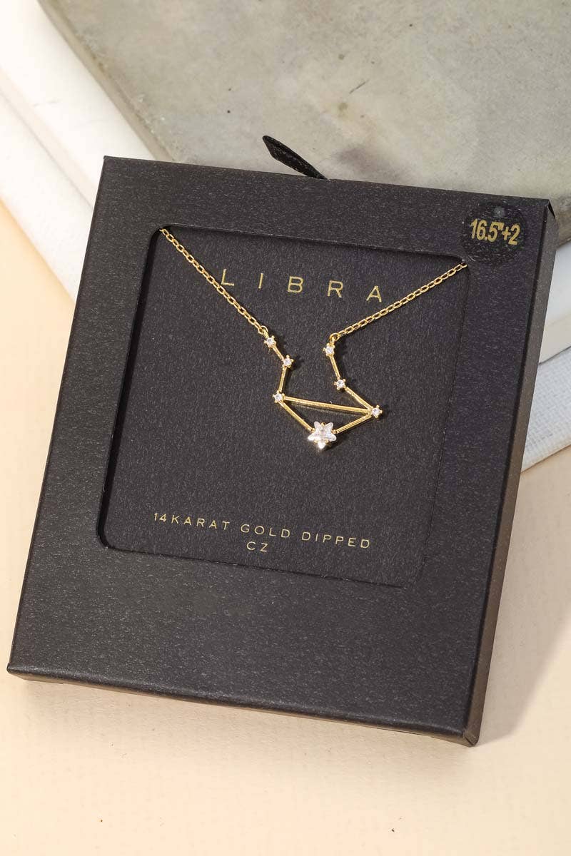 Secret Box Libra Constellation Necklace