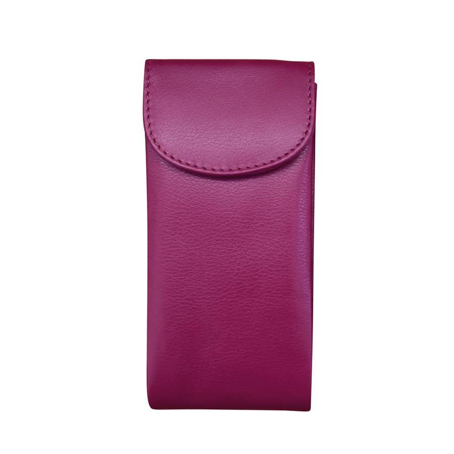 Leather Double Eyeglass Case