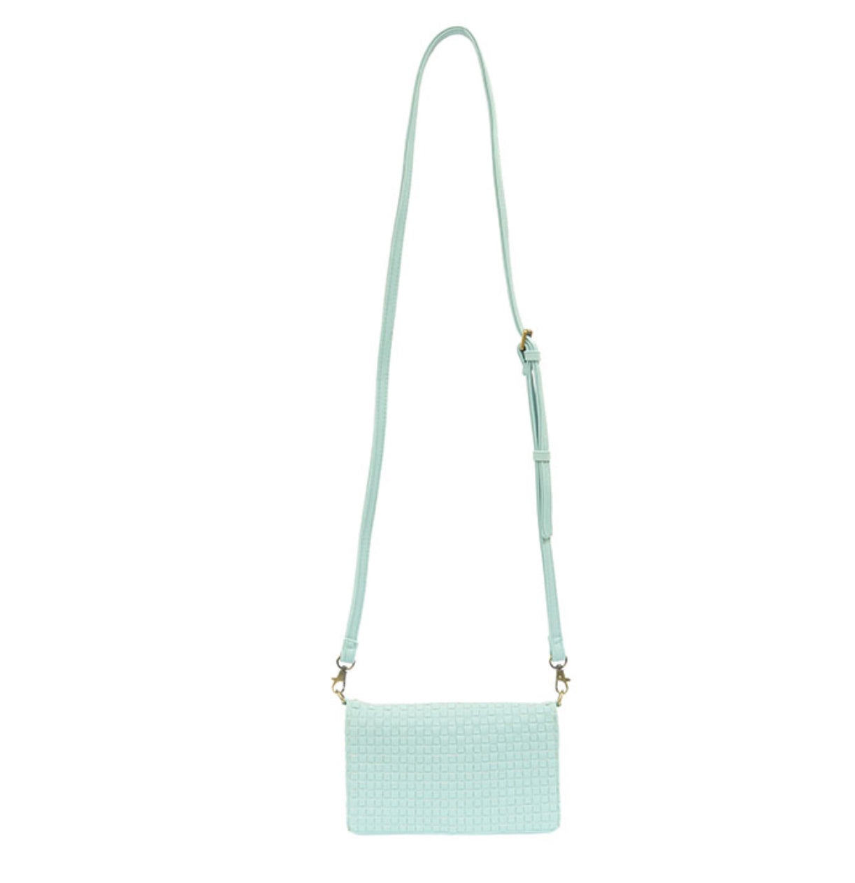 LILA MINI WOVEN CROSSBODY BAG