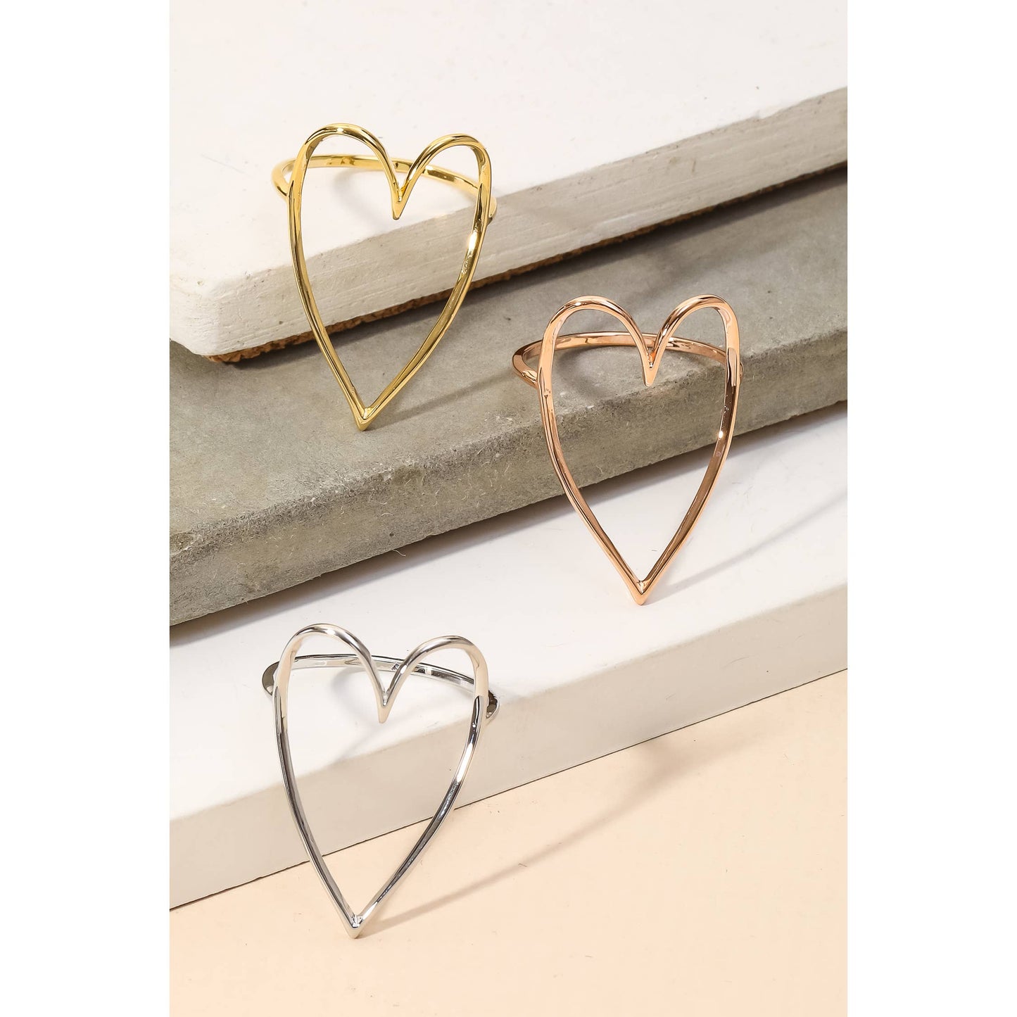 Heart Cut Out Ring