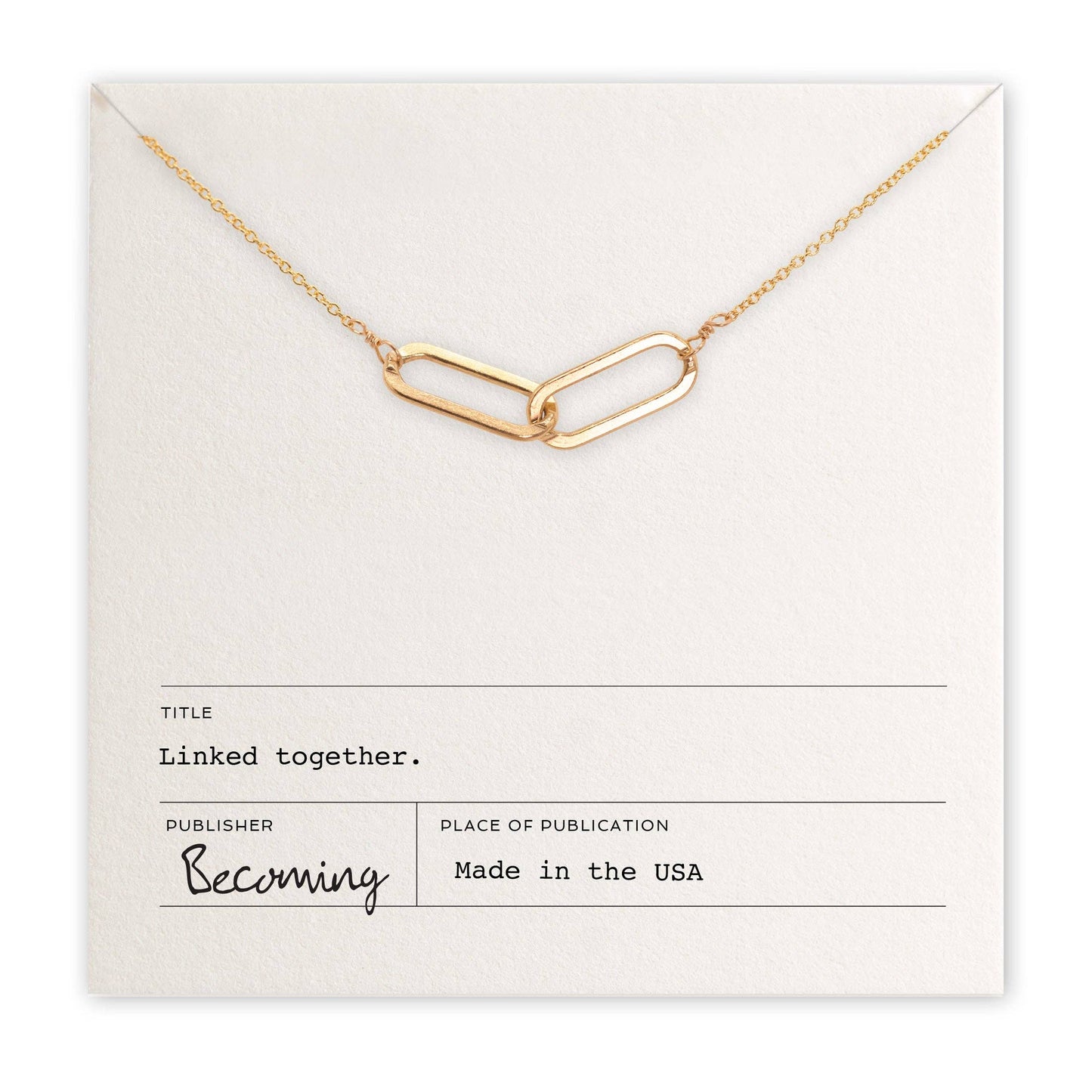 Linked Together Necklace