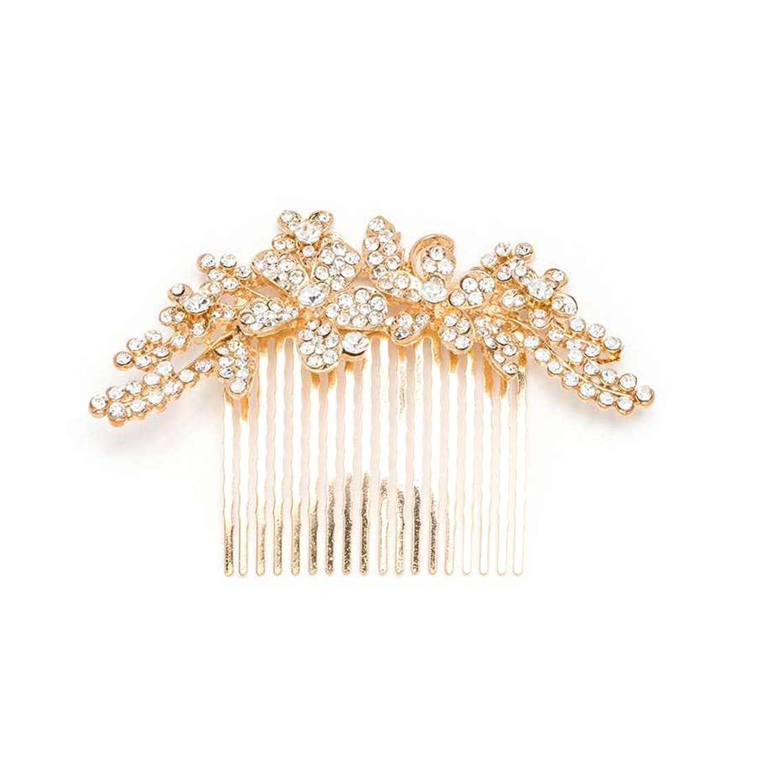 Crystal Flower Bridal Hair Comb