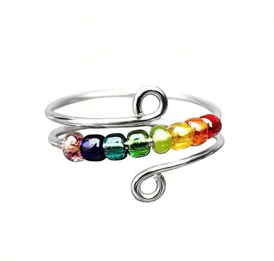 Bead Fidget Ring