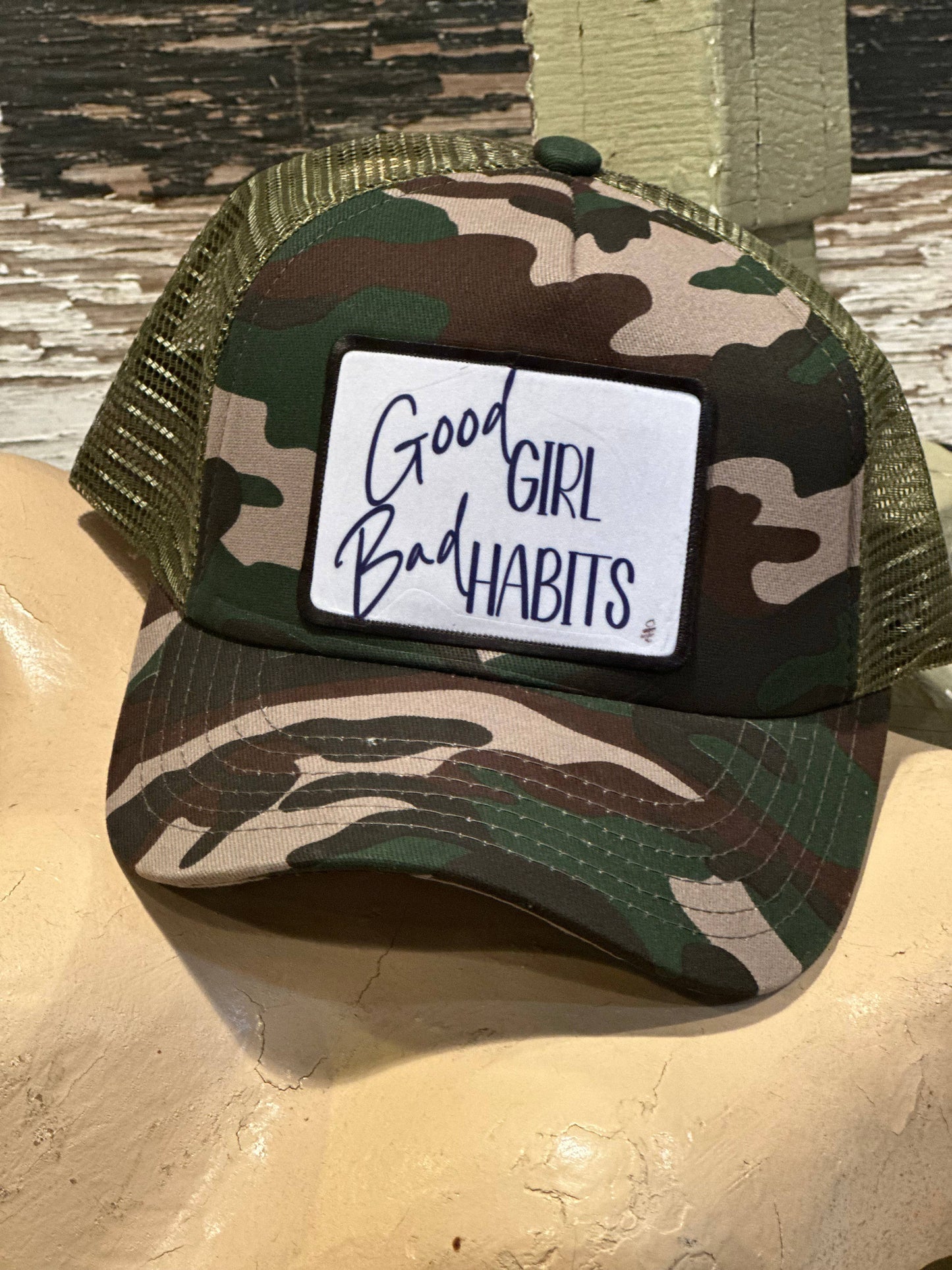 Good Girl Bad Habits Hat (Multi Color Options)