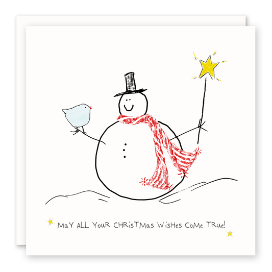 May All Your Christmas Wishes Come True - Christmas Card 