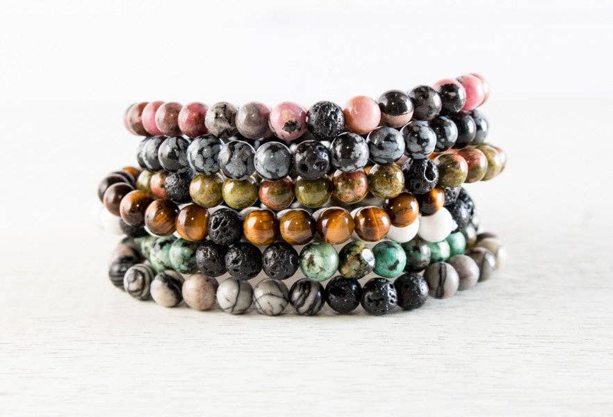 Essential Oil Diffuser Bracelets | Natural Stones