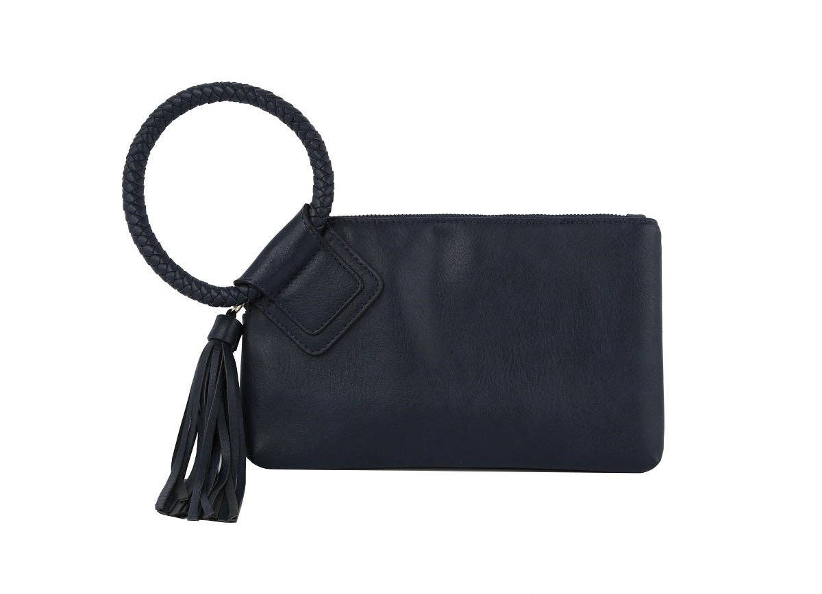 Vegan Leather Wristlet/Clutch