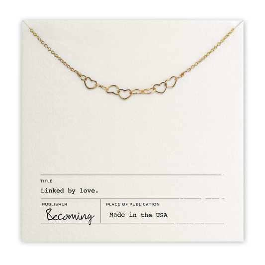 Heart Links Necklace