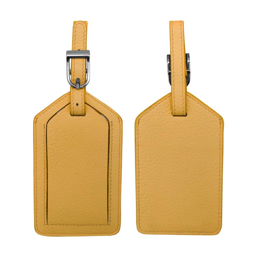 6422 Leather Luggage Tag