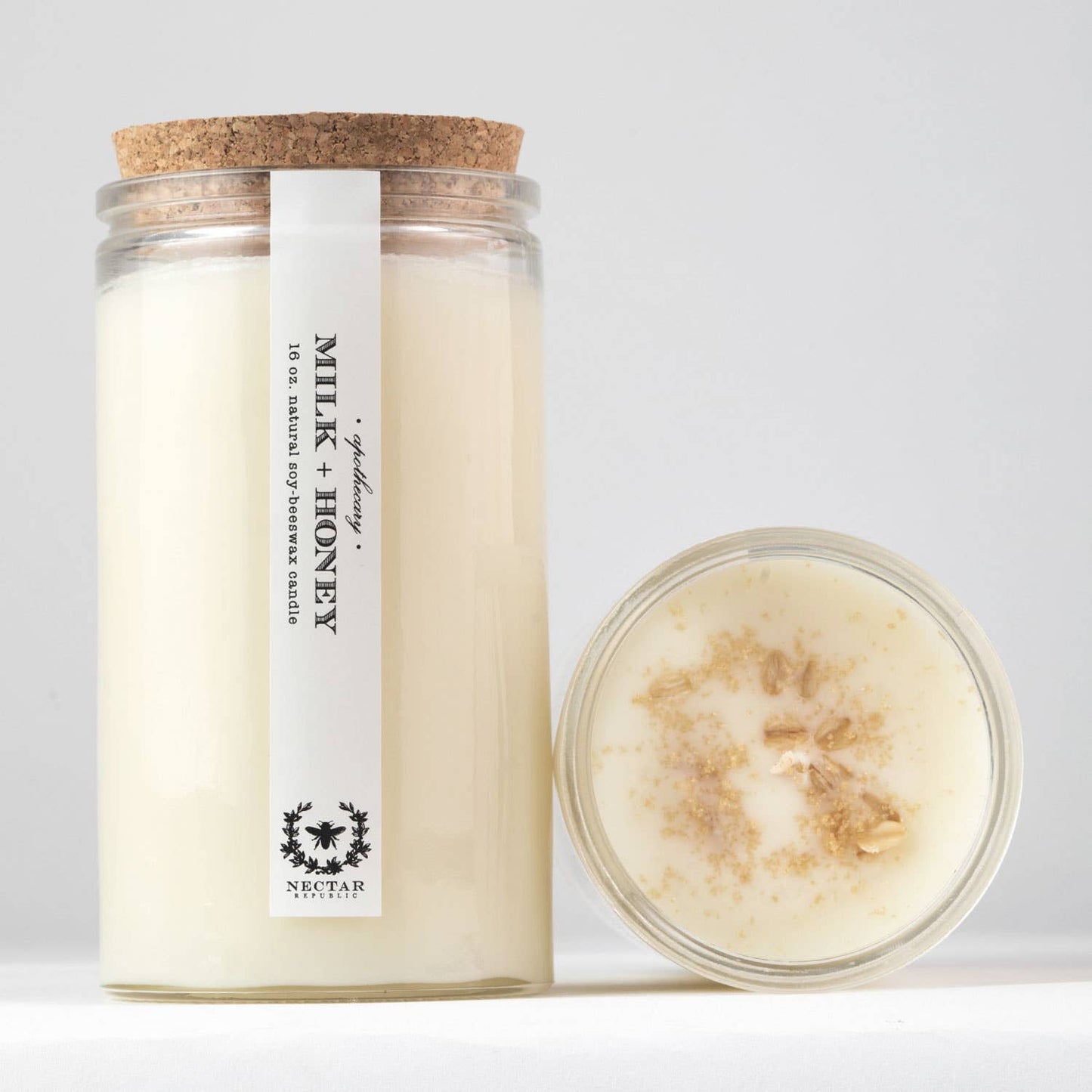 Milk + Honey : Apothecary Candle ( Comforting Spring )