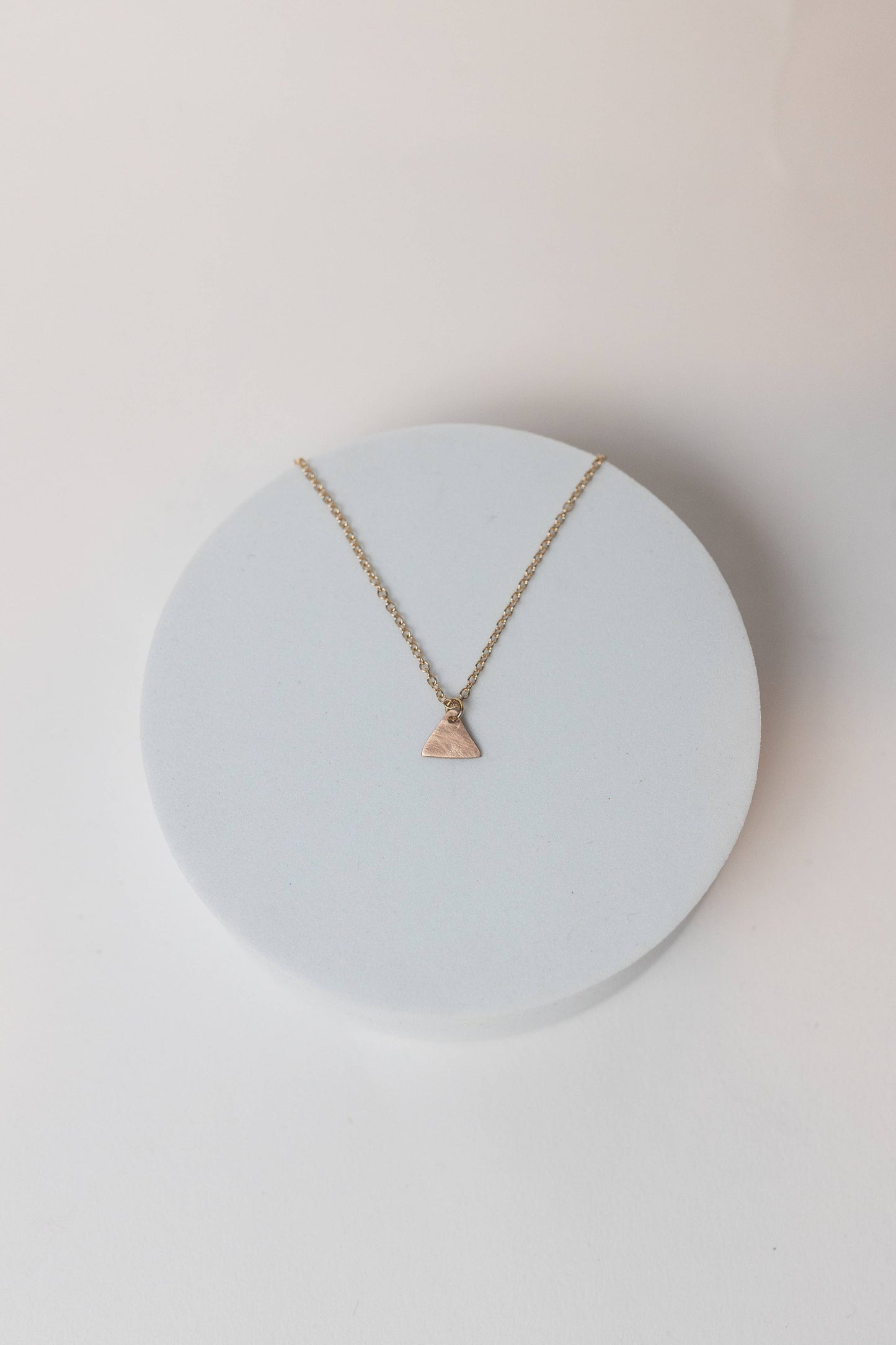 Tipping Point Copper Minimalist Necklace